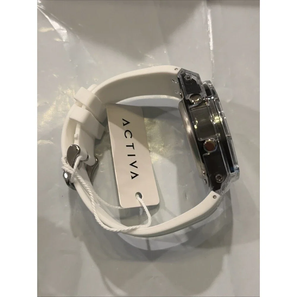 Activa Kaleido X Invicta Men's Digital Watch - 44.2mm, White Grey ACW2100-003
